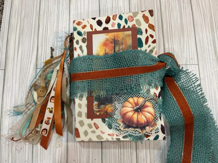 Fall/Autumn Journal With Dangle