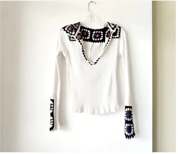 Free People Hand knit Crochet 🧶