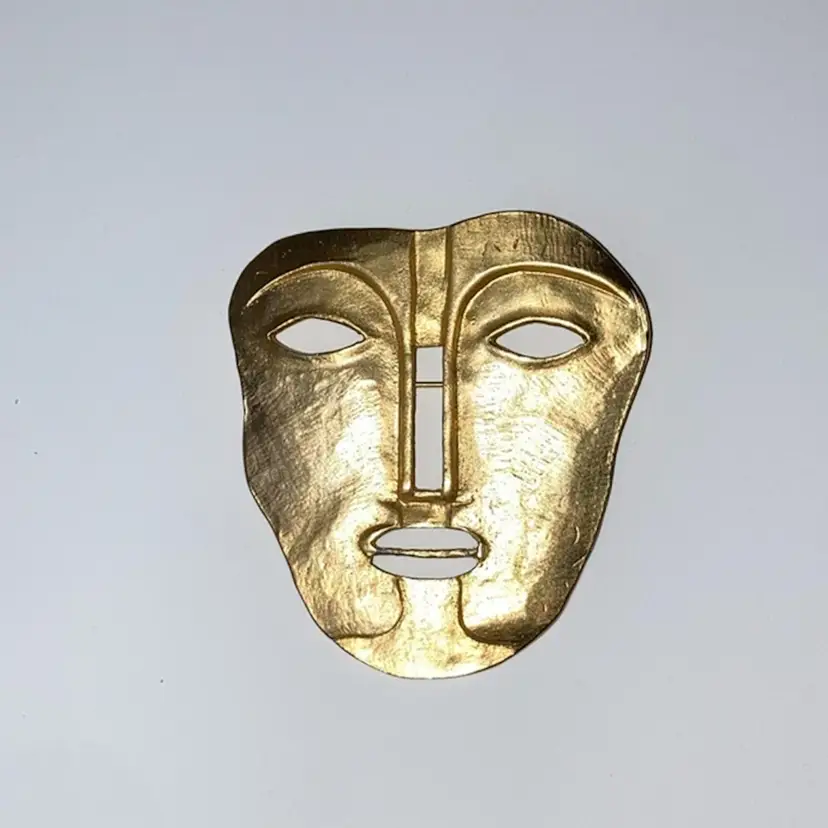 Maxine Denker Brooch 2 1/4” X 2 1/4”