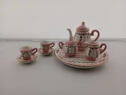Miniature tea set