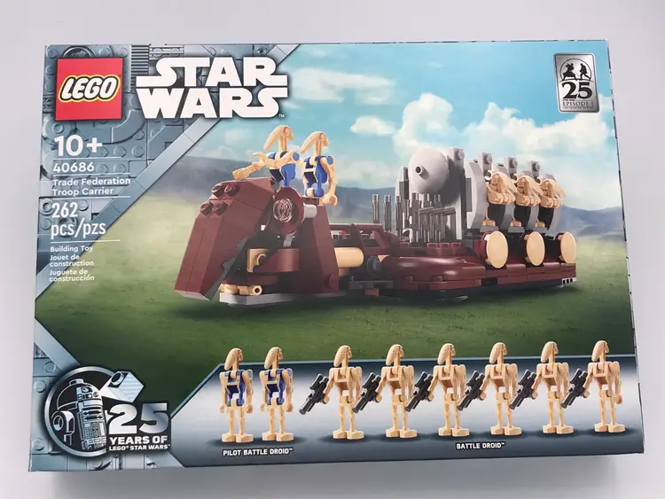 LEGO Star Wars 40686 Trade Federation Troop Carrier. NEW/SEALED/IN HANDS