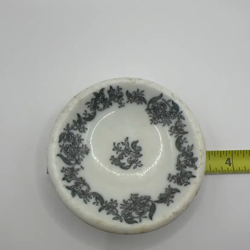 Antique Ironstone Butter Pat