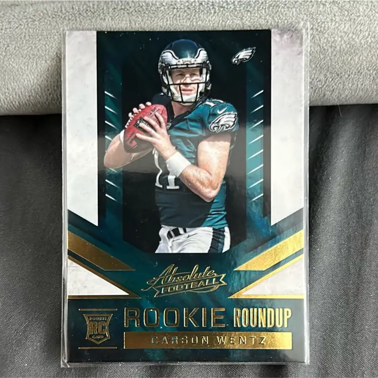 2016 Panini Absolute Rookie Roundup Carson Wentz #1 Rookie RC
