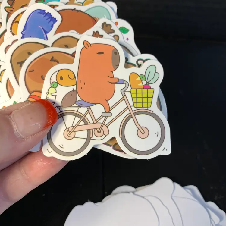 50-Capybara Stickers