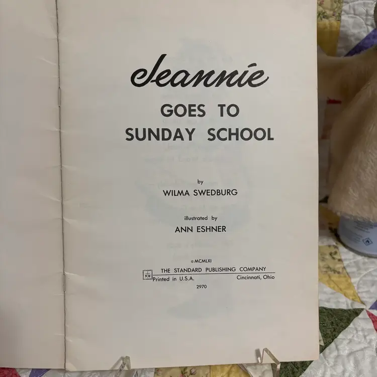 Jeannie Goes To Sunday School 1961