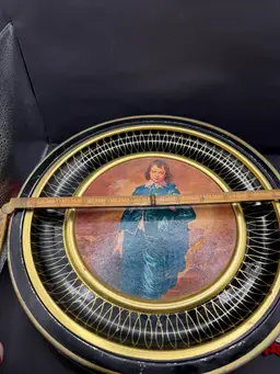 vintage "Blue Boy" round tin Box