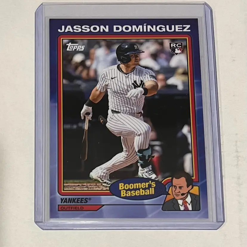 Jasson Dominguez RC Boomer’s Baseball New York Yankees