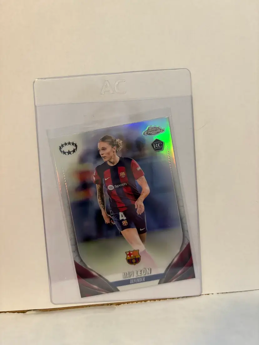 Mapi Leon Barcelona Fc Topps Chrome Uwcl 24 Refactor