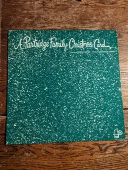 Partridge Family Christmas Card Original Record Album Vinyl LP Stereo Vintage David Cassidy