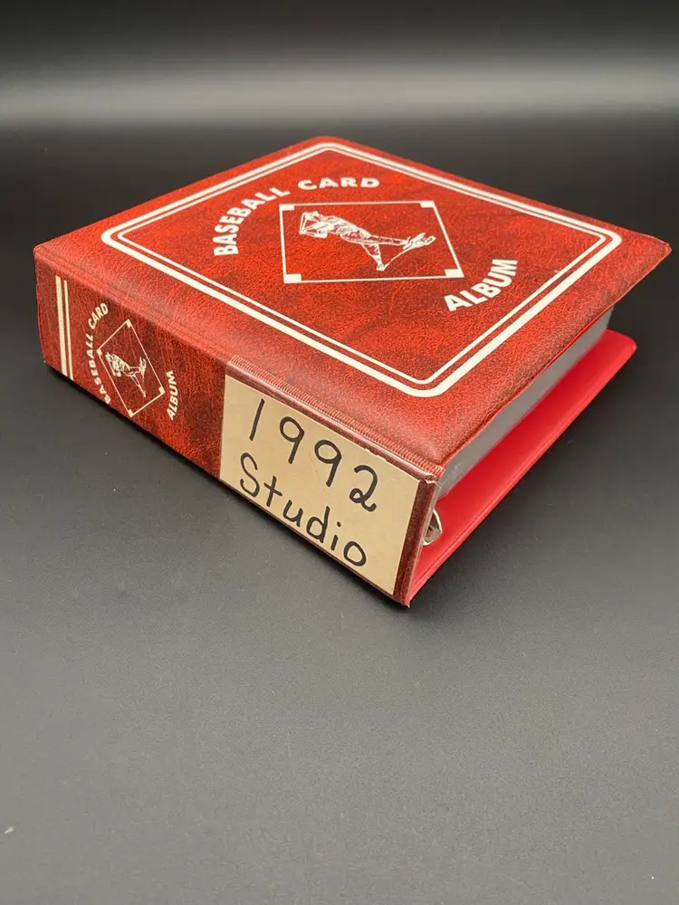 Studio 1992 MLB Complete 264 Trading Card Set Binder