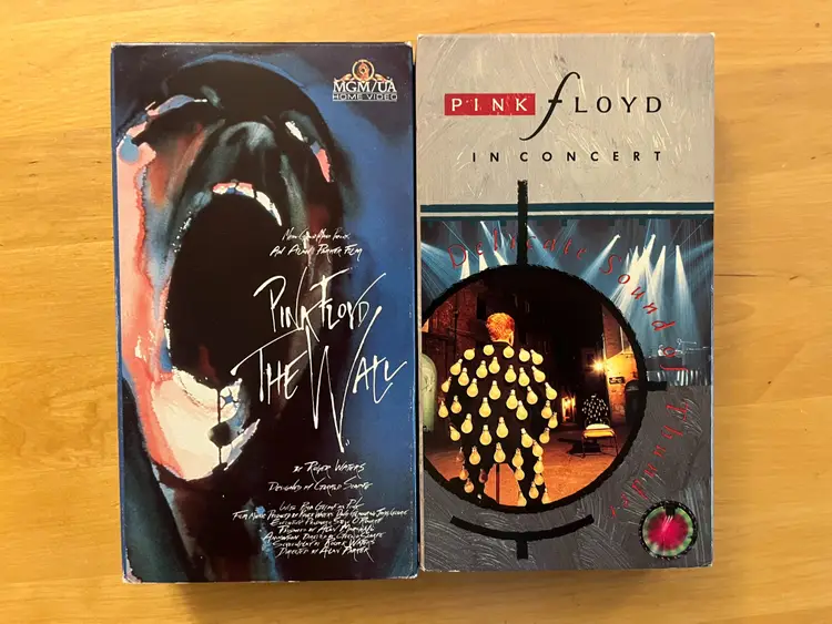 Pink Floyd VHS Lot