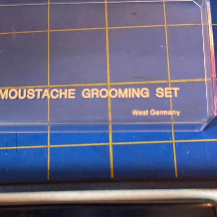 Mustache Grooming Kit-  Vintage