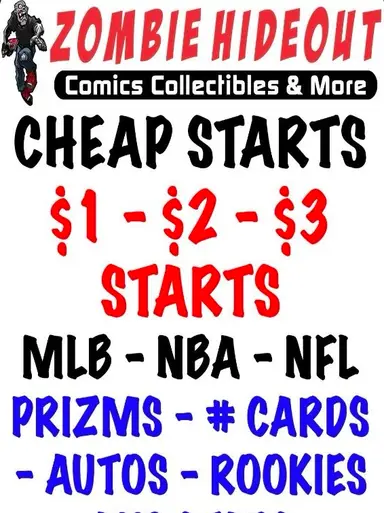 1st Stream Cheap Start Cards $1,$2,$3 Starts 