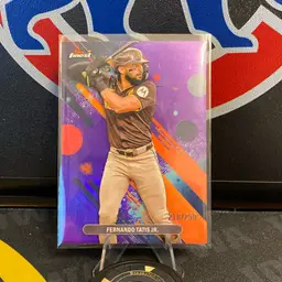 2025 Topps Finest Fernando Tatis Jr. Purple Refractor /250 San Diego Padres