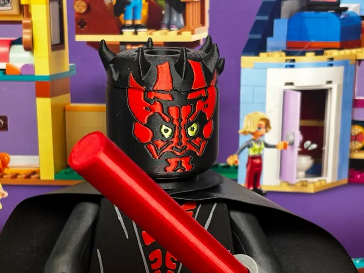 Brick Inspired Darth Maul