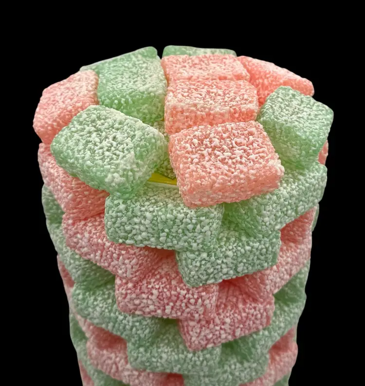 Realistic Fake Faux Food Stage Prop Display Korean Confectionary Candy Stack 14”