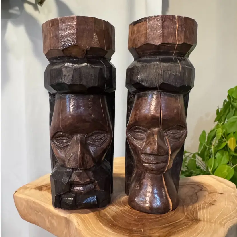 Hand Carved African Wood Sculptures