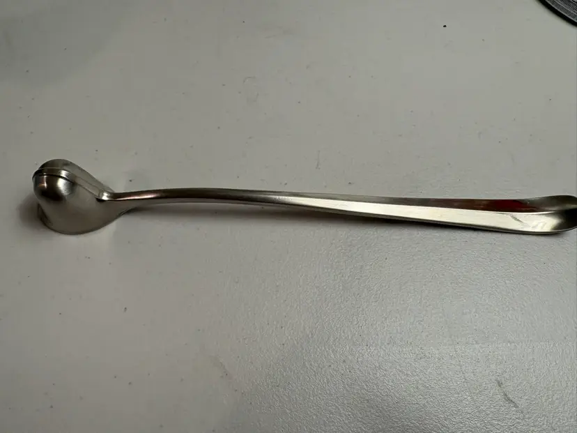F.B. Rogers Silver Company MCM Candle Snuffer 10 inch Long 1970's Italy