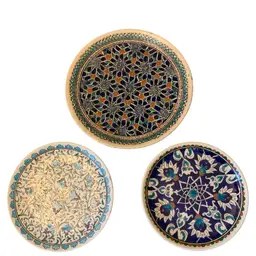 Hand Paint Plate Selection 6 1/4 X 3/4, 6 1/2 X 3/4, 8 3/4 X 7/8 Inches