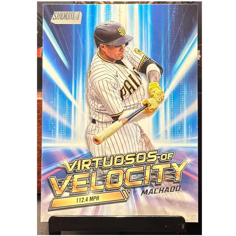 Manny Machado San Diego Padres 2023 Stadium Club Virtuosos Of Velocity