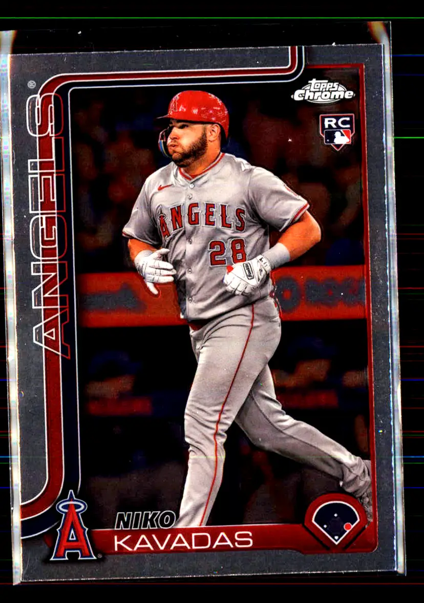 Niko Kavadas 2025 Topps Chrome #20 - (113) - Los Angeles Angels