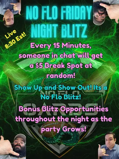 NoFlo Friday Night Blitz! ⏰