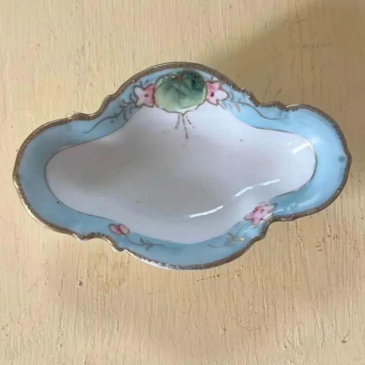 Trinket dish Hand Painted Nippon