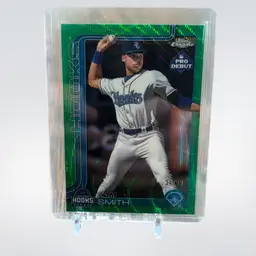 Cam Smith 2025 Pro Debut Chrome Green Wave 34/99 Houston Astros