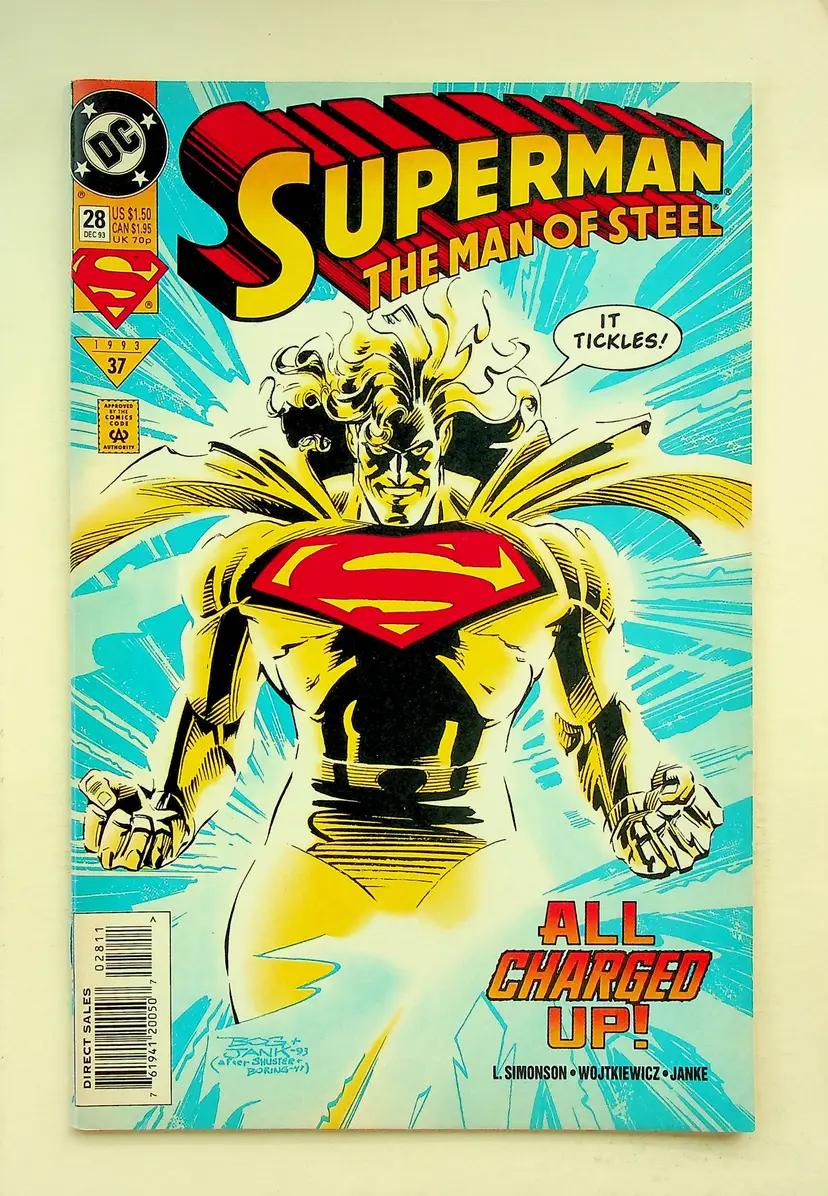 Superman Man of Steel #28 - (Dec 1993, DC) - Near Mint