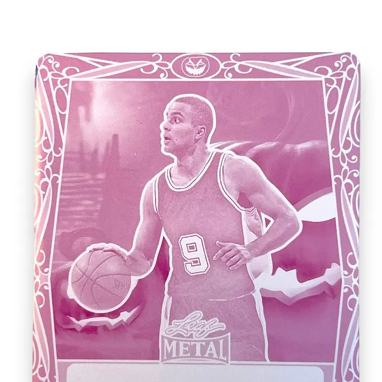 2023 LEAF HALLOWEEN EXCLUSIVE TONY PARKER MAGENTA PRINTING PLATE 1/1
