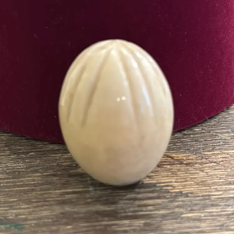 Alabaster Owl , 3 in H