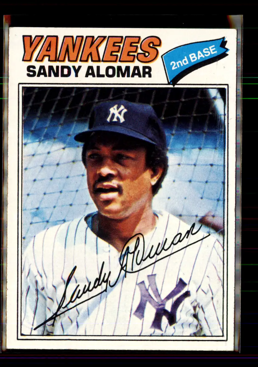 Sandy Alomar 1977 Topps #54 - (144) - New York Yankees