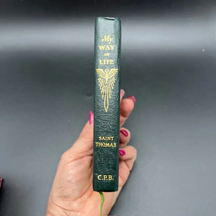 1952 My Way of Life - Saint Thomas - 4" x 6" Vintage Book Ephemera