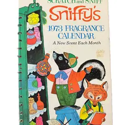 1973 Sniffys Fragrance Calendar