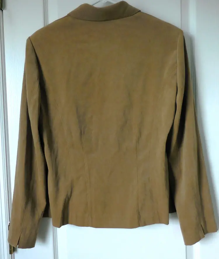 Vintage Light Brown Light Weight Jacket Size 8