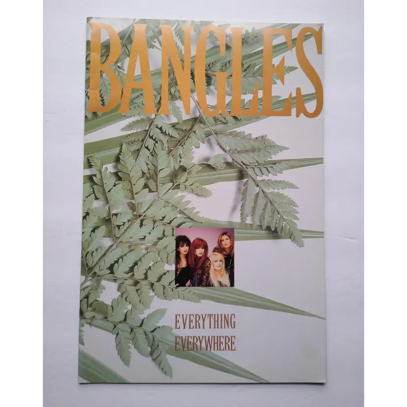 Bangles Everything Tour Book Original 1988 Pop Classic Rock Music Color Photos