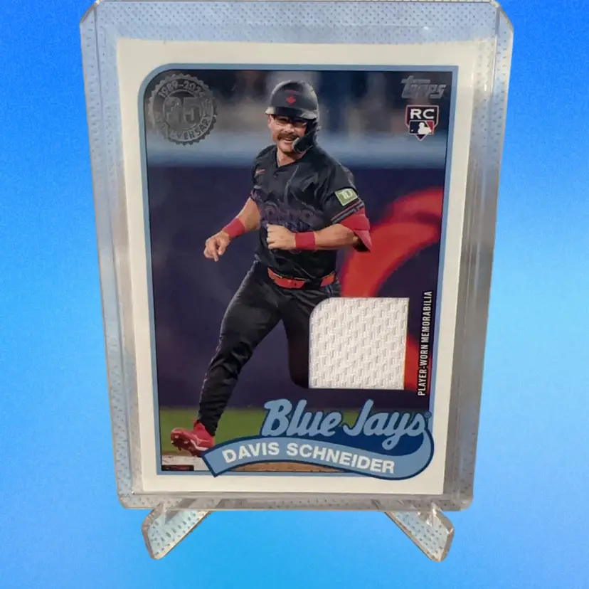 Davis Schneider ‘89 Throwback Jersey Toronto Blue Jays