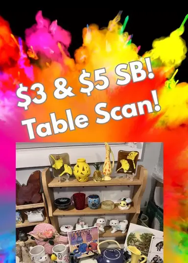 Table Scan! Some things I’ve Never Listed! 👀 