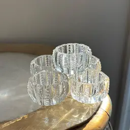 Salt Cellars Set Of 5 Crystal