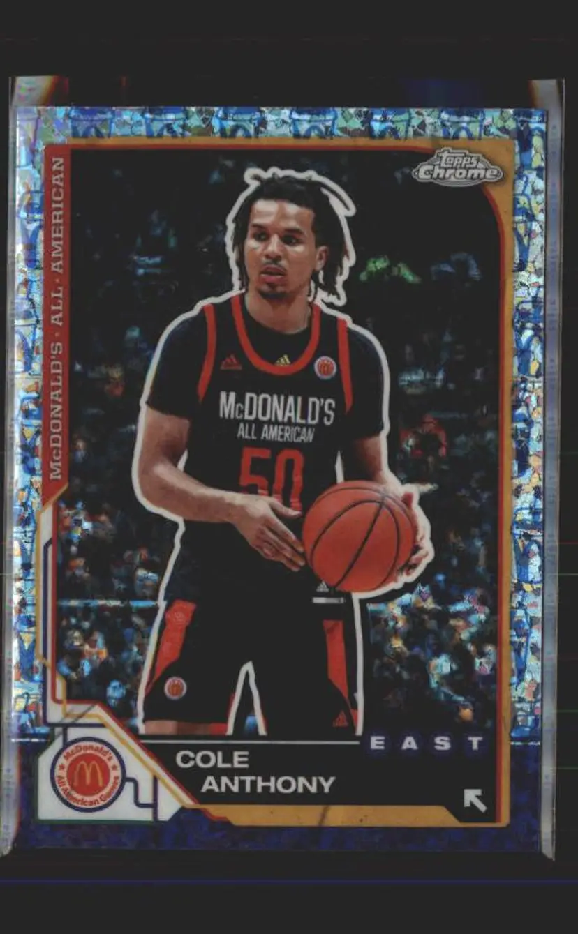 2025 Topps Chrome McDonald's #94 Cole Anthony McFlurry Refractor - (140)
