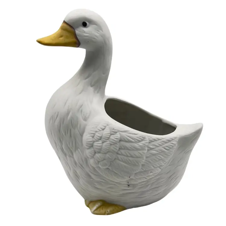 GOOSE PLANTER 
By Home Interiors