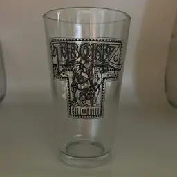 T Bonz Gill And Grill Beer Glass