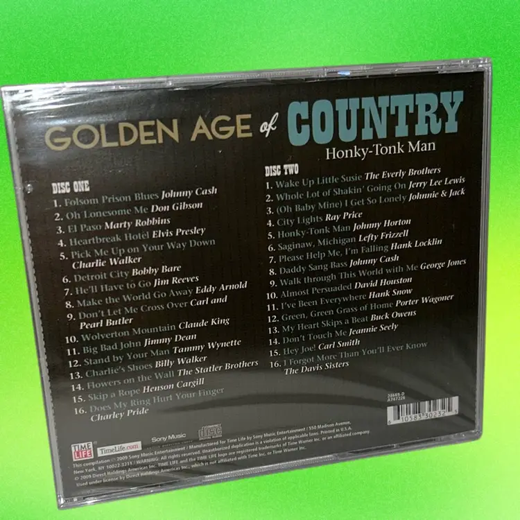 Golden age of country, Honky Tonk men CD, New, see description