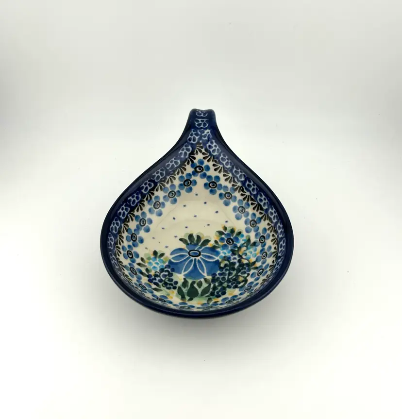 Polish Pottery Spoon Rest 6.75βx 4.75β