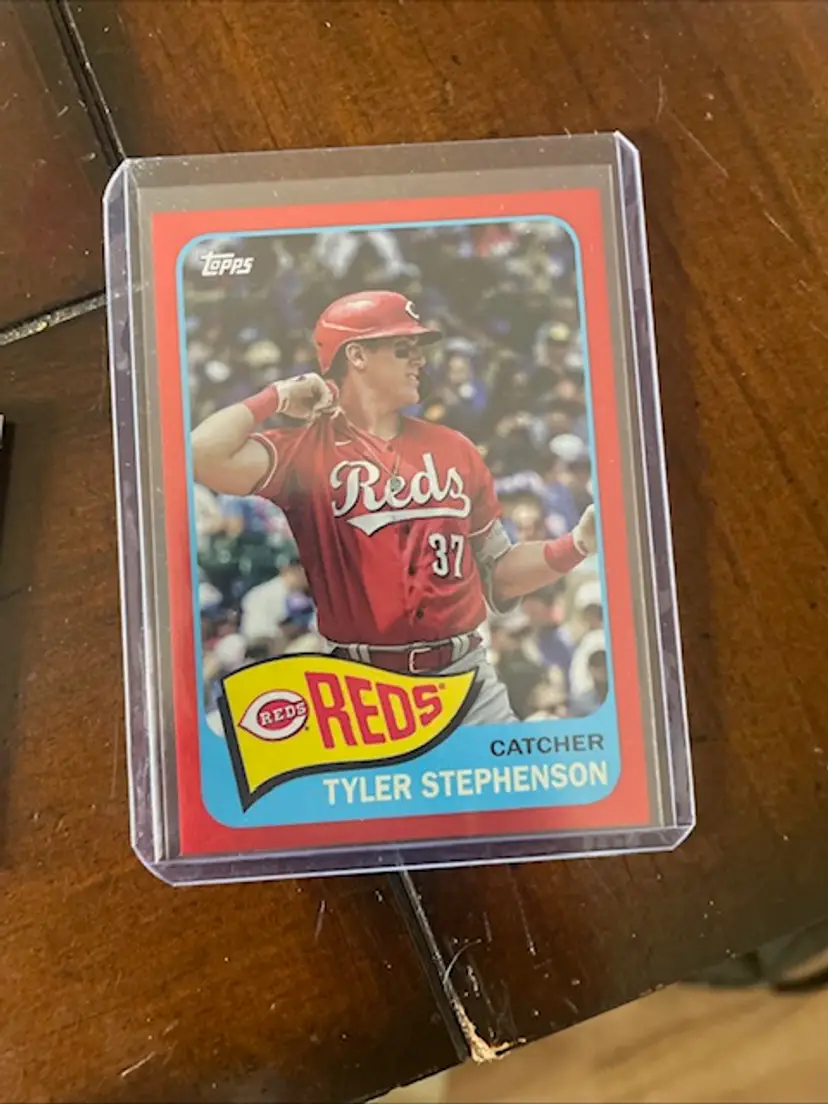 2023 Tyler Stephenson Topps Archives /50 #195 Color Match