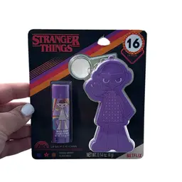 Stranger Things Lip Balm & Keychain Duo