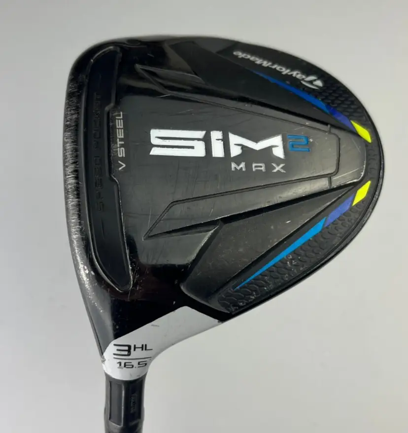 LH TaylorMade Sim2 Max 16.5* 3HL - Ventus Blue FW 5-R Regular - Value