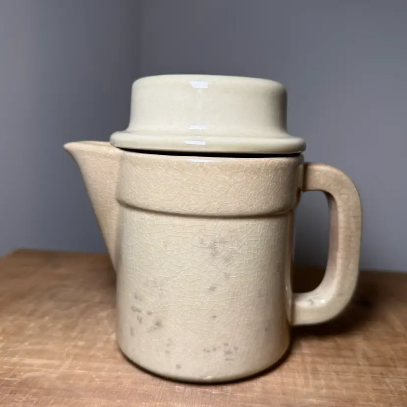 Pfaltzgraff Cream Crock Pitcher Jug W/lid