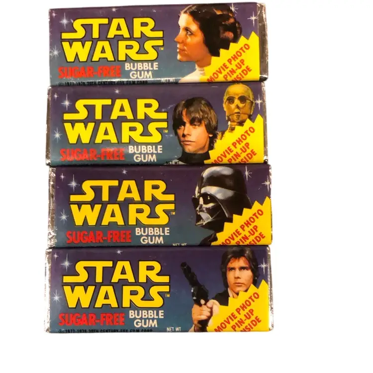 1977-78 Topps - Star Wars Bubble Gum/movie Photo Inside Every Wrap