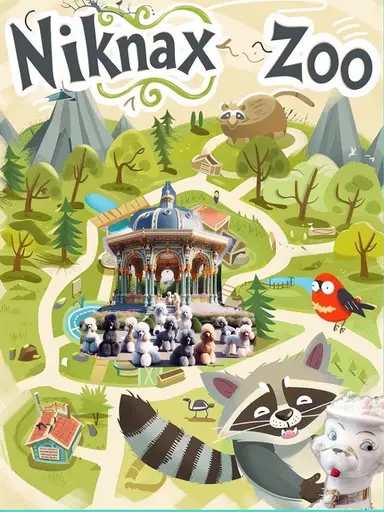 🐩 Niknax Zoo w/ Born in the Wrong Century - Paris Poodle Pavilion 🐩